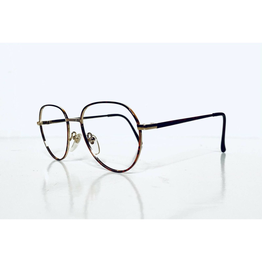 VTG AO Saftey Tortoise Oval Glasses